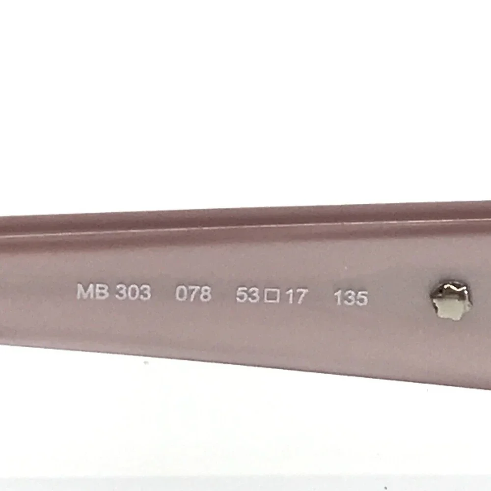 Montblanc Eyeglasses Frames MB303 078 Clear Pink Purple Rectangular 53-17-135